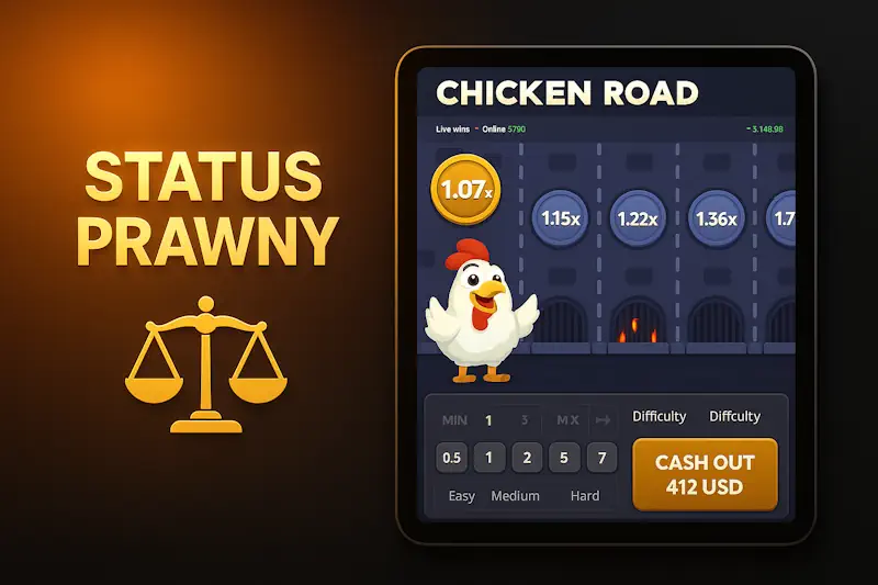 Status prawny chicken road game casino w Polsce i regulacje